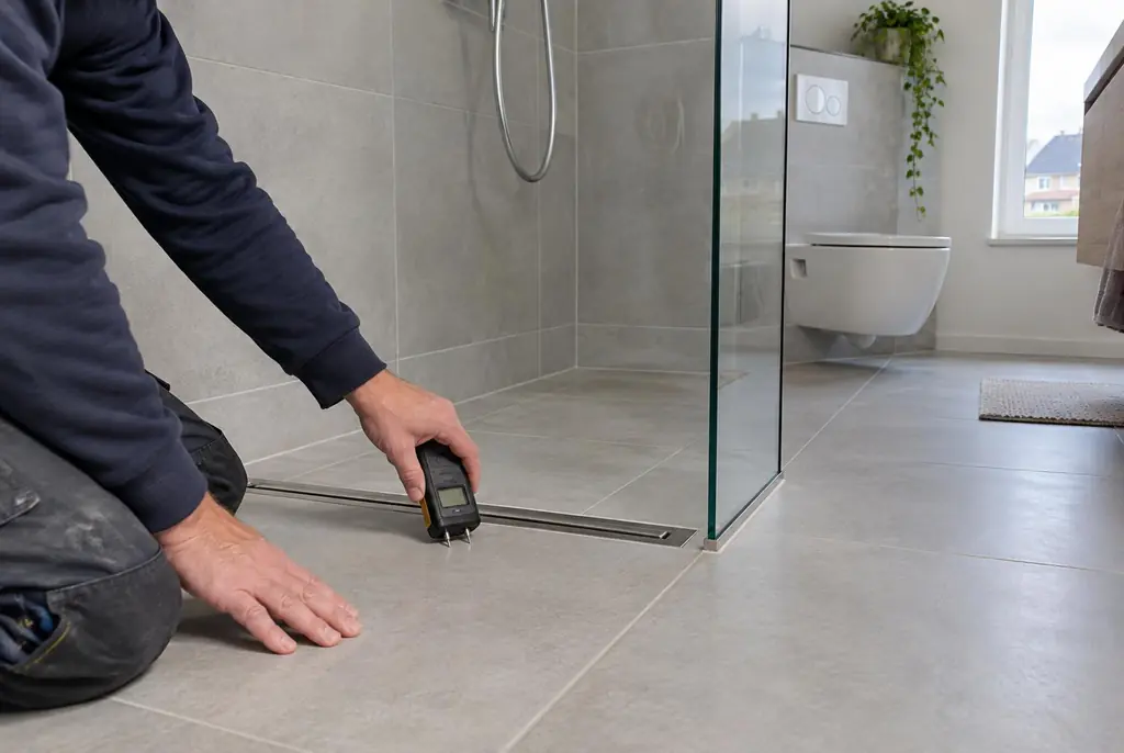 Lekdetectie Gorinchem – badkamer in een nieuwbouwwoning