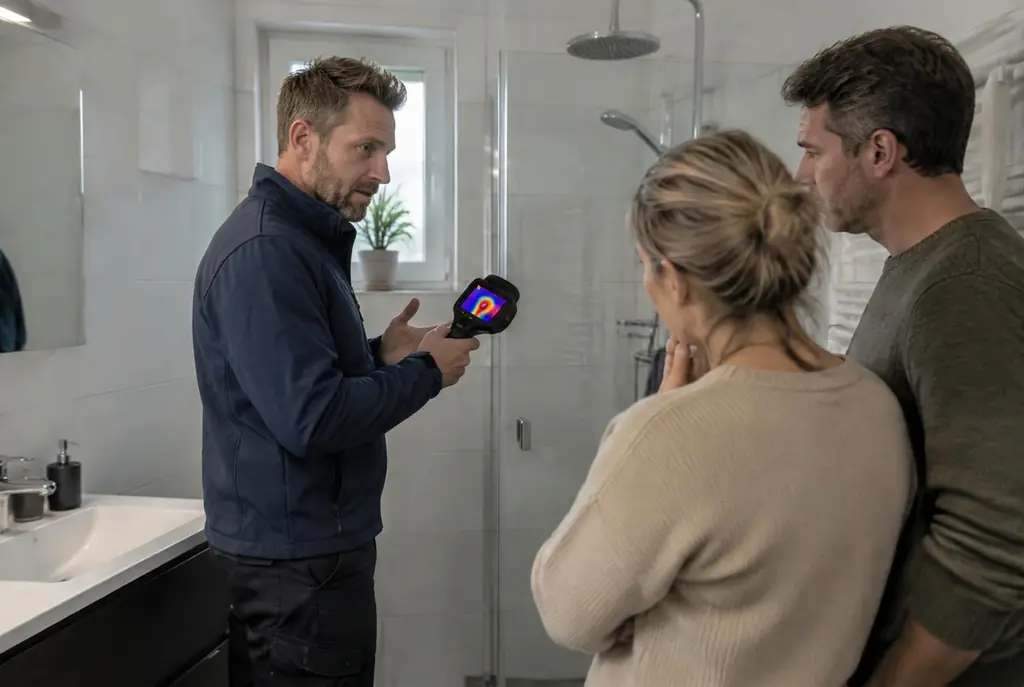 Lekdetectie Gorinchem – specialist legt bevindingen uit aan bewoner